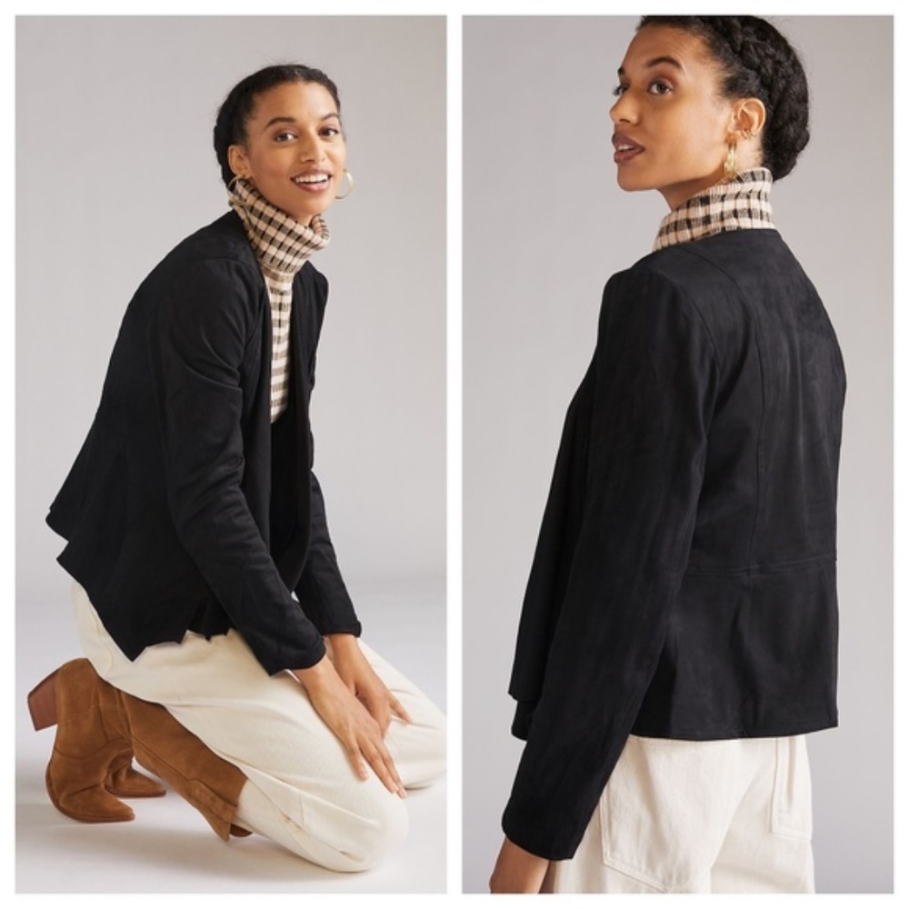 Anthropologie HUTCH Black Blazer